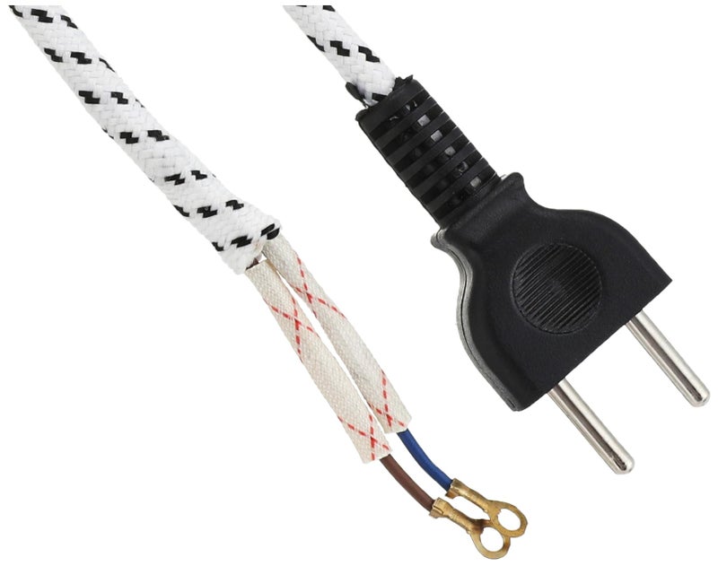 Hero dry iron power cord 1.5m - white