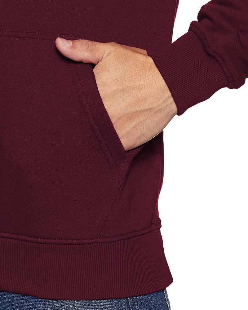 ADRO Believe in Your Self Printed Hoodie/Sweatshirt for Men (H22-M-INV-MR_Maroon_L) - Image 4
