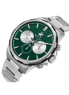 BEVERLY HILLS POLO CLUB BEVERLY HILLS POLO CLUB Men Multi Function Dark Green Dial Watch - BP3651X.370  - Image 2