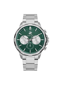 BEVERLY HILLS POLO CLUB BEVERLY HILLS POLO CLUB Men Multi Function Dark Green Dial Watch - BP3651X.370  - Image 1