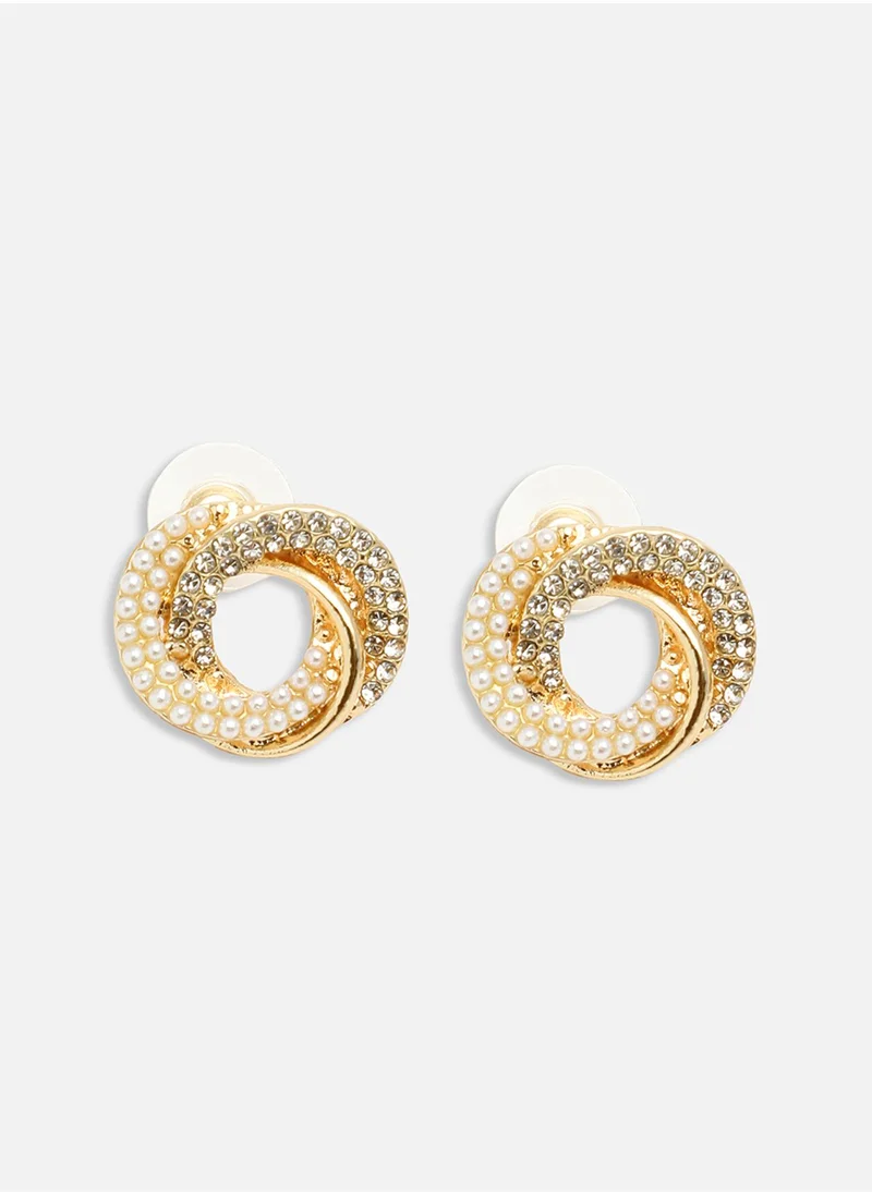 SOHI Party Stud Earrings