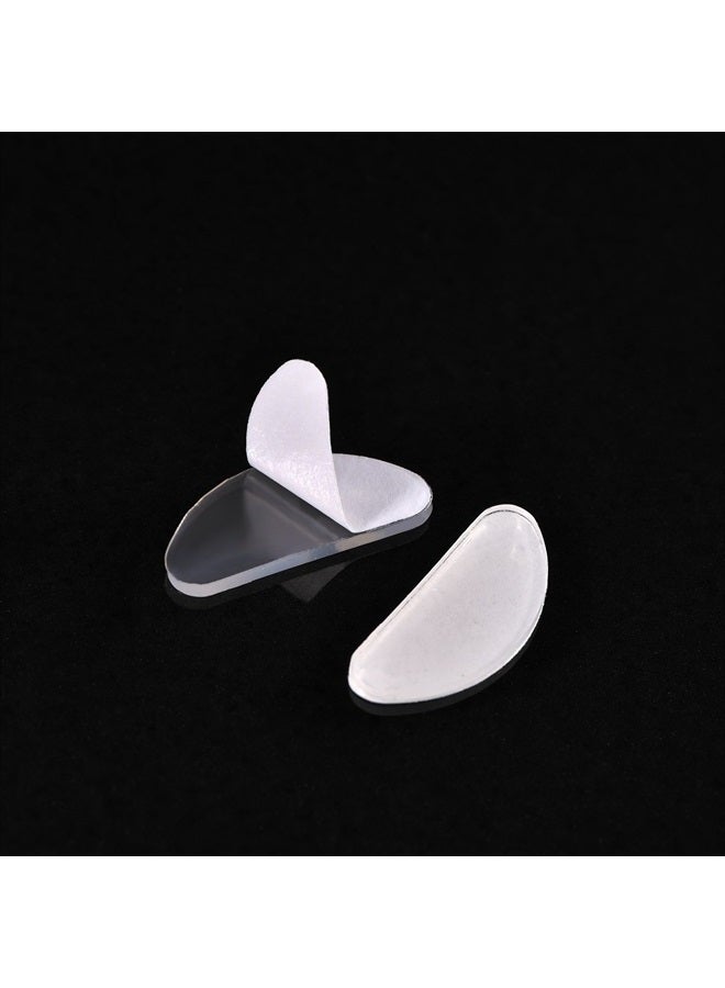 TOODOO 18 Pairs Eyeglasses Nose Pads Glasses Adhesive Silicone Anti-Slip Nosepads for Eyeglass Glasses Sunglasses (Transparent, 1.5mm) - Image 4