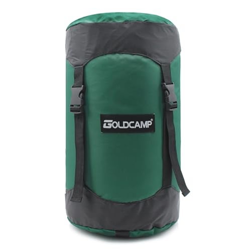 GOLDCAMP Sleeping Bag Stuff Sack Black M L XLXXLxxxl Compression Sack Great for Backpacking and CampingGreen XL - Image 1