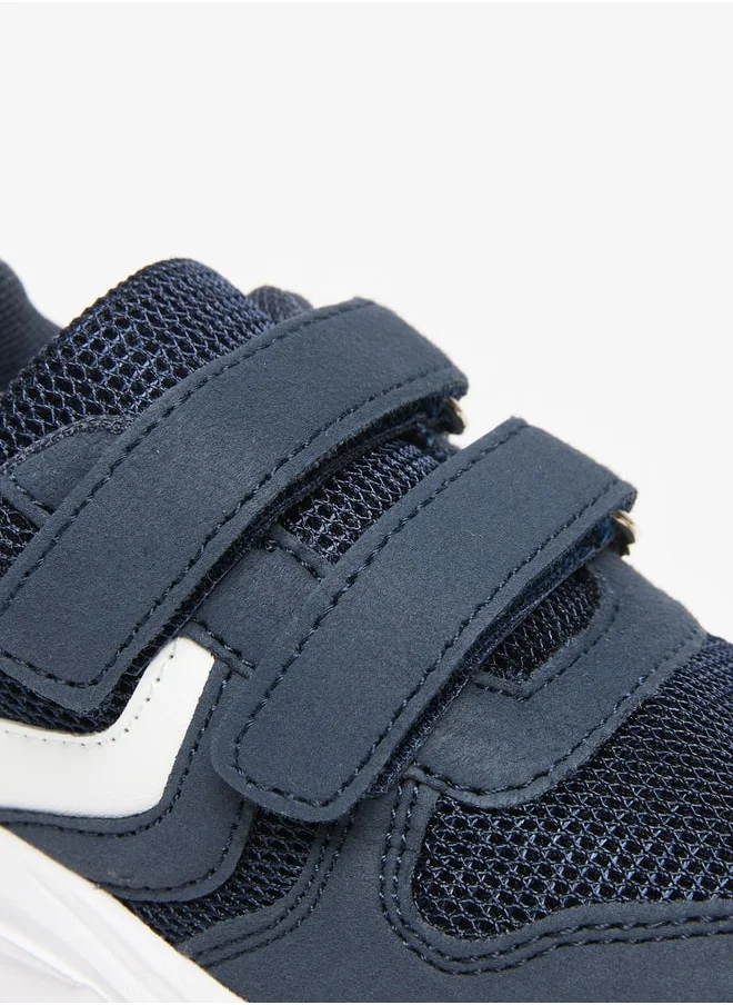 LBL by Shoexpress Boys Mesh Textured Sports Shoes With Hook And Loop Closure