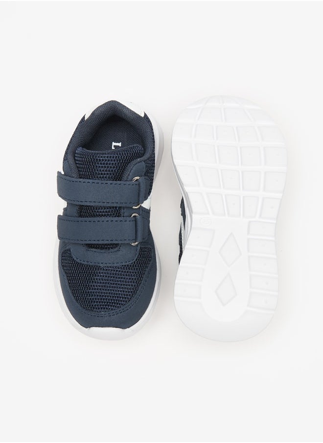 LBL by Shoexpress Boys Mesh Textured Sports Shoes With Hook And Loop Closure  - Image 4