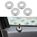 HAOBO 4PCS Bling Car Door Lock Inner Stickers Bling Car Inner Door Lock Sparkle Stickers Rhinestones Pull Rod Bolt Decorations Car Interior Accessories for Mercedes Benz C Class C200L GLC260 - Image 2