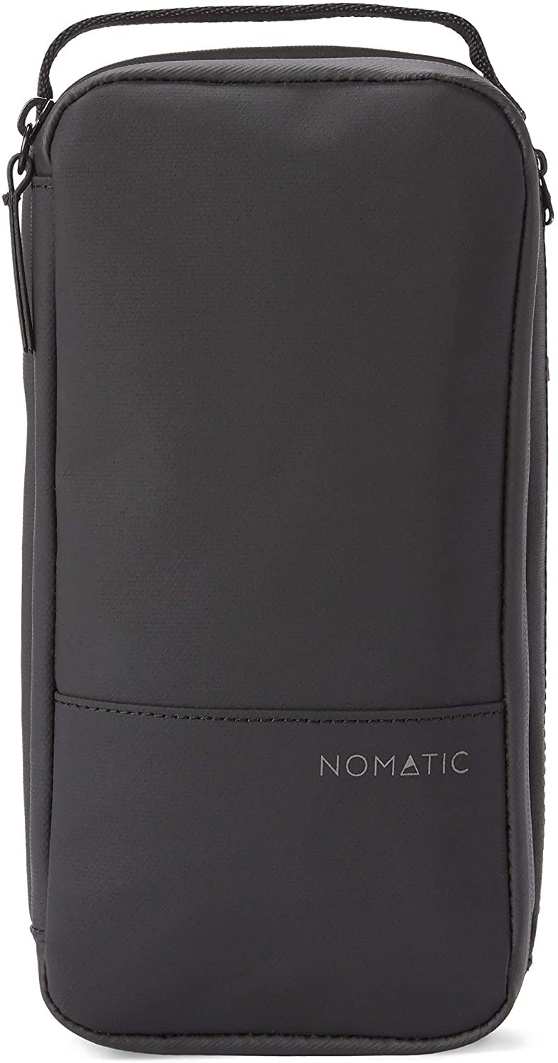 NOMATIC حقيبة أدوات التجميل NOMATIC للسفر - رائعة لأدوات التجميل بحجم السفر - حقيبة أساسية للسفر - حقيبة مكياج للسفر، (أسود)، كبير V2 - Image 2
