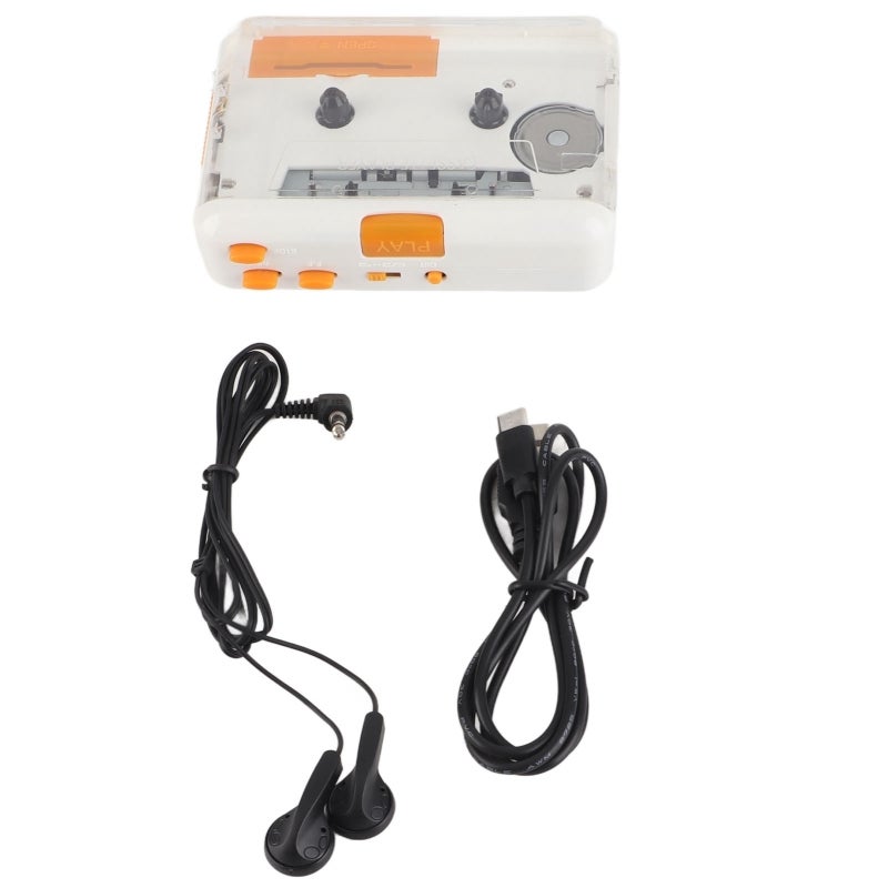 Ezcap USB Cassette Converter with MP3 Conversion Compact and Portable Design - Tape Music Player for Rediscovering Old Mixtapes - Image 1