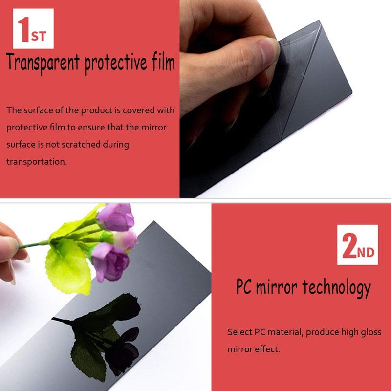 BOLTRY Automobile Door Window Pillar Post Trim 6Pcs for Honda 8th Civic 2006 2007 2008 2009 2010 2011 - Image 4