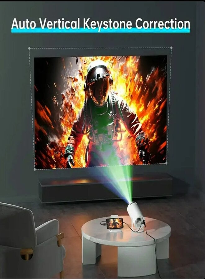 Projector Full HD 1080P 5G WIFI Portable Projector Pocket Home Theater Indoor and Outdoor Home Compatible TV Stick/HDMI/USB/PS5/iOS/PS4 - Image 3