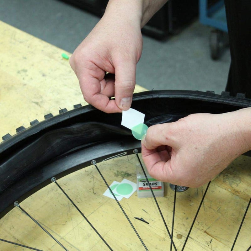 Slime 20483 SKABS, Bike Tire Repair, Peel-and-Stick Patches with Tire Levers - Image 5