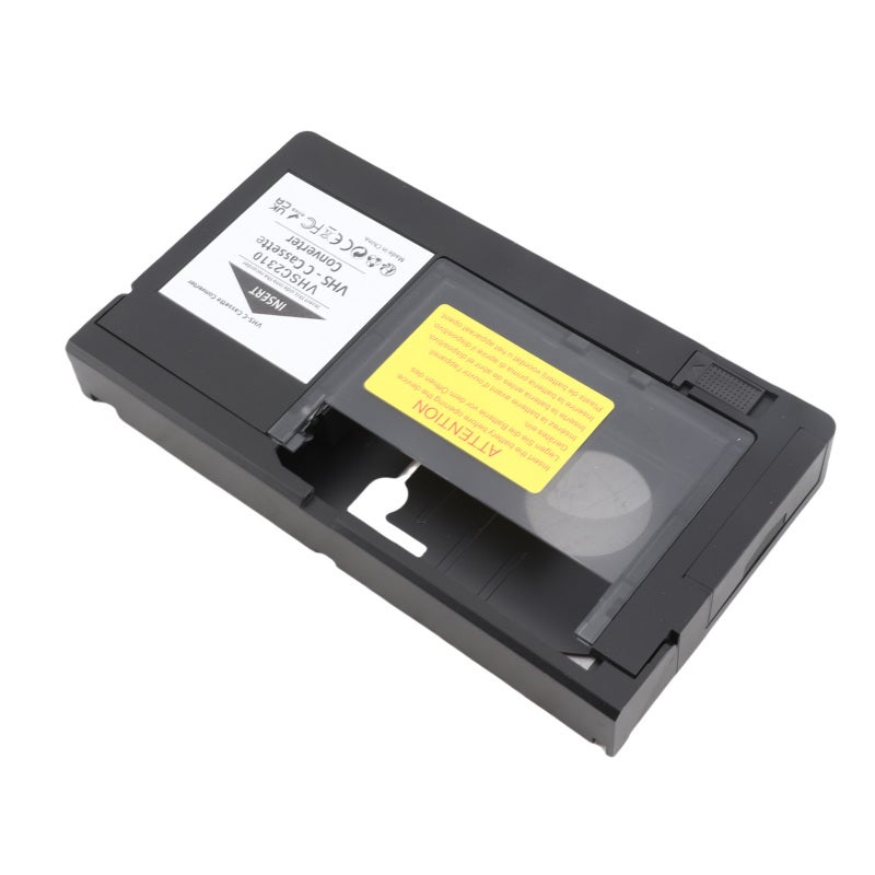VHSC Cassette Adapter, 1 AA Battery Powered - One Touch Control, Playback Recording Converter for Vintage Footage Viewing, Home Entertainment & Senior Users - Image 5