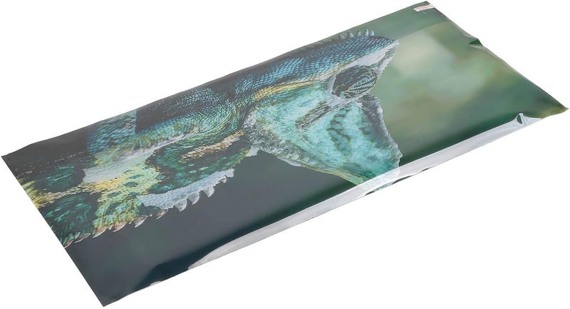 خلفية حوض السمك PVC بتأثيرات ثلاثية الأبعاد، ديكور لحوض السمك، 122×50 سم / 48×19.7 بوصة - مادة غير متينة، ذاتية اللصق لأحواض المياه العذبة والمالحة (91 * 50 سم) - Image 5