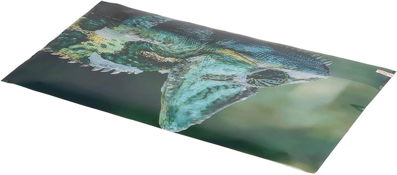 خلفية حوض السمك PVC بتأثيرات ثلاثية الأبعاد، ديكور لحوض السمك، 122×50 سم / 48×19.7 بوصة - مادة غير متينة، ذاتية اللصق لأحواض المياه العذبة والمالحة (91 * 50 سم) - Image 3