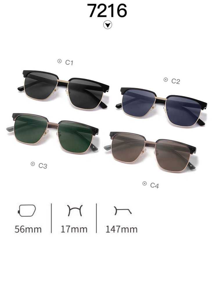 Chomel Polarized Sunglasses For Men And Women 7216 - Image 4