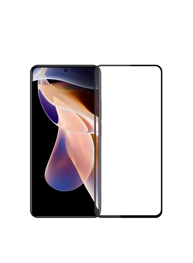Screen Protector For Xiaomi Redmi Note 11T Pro PINWUYO 9H 2.5D Full Screen Tempered Glass Film(Black)