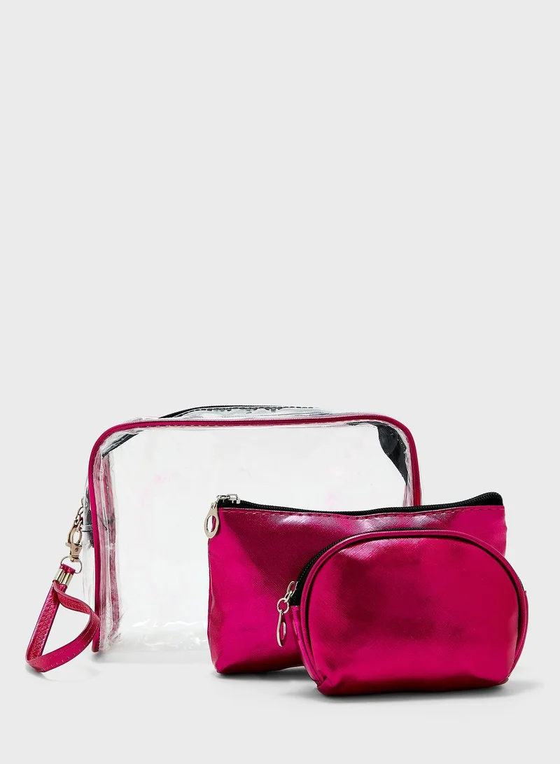 Ginger 3 In 1 Cosmetic Bag