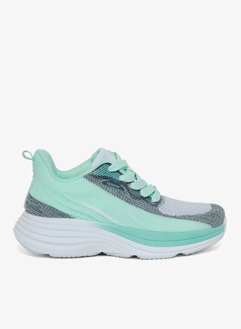 Geoomnii GREEN GEOOMNII All-Day Comfort with Sports Shoes for Women – Breathable Mesh, Cushioned Insole, Lightweight Feel, Non-Slip Grip, Flexible Fit for Women | Best Price UAE