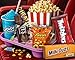 Springbok Movie Night Treats 1000 Piece Jigsaw Puzzle for Adults Poster Now Included Hersheys Snacks Unique Cut Pieces Made in USA - Image 2