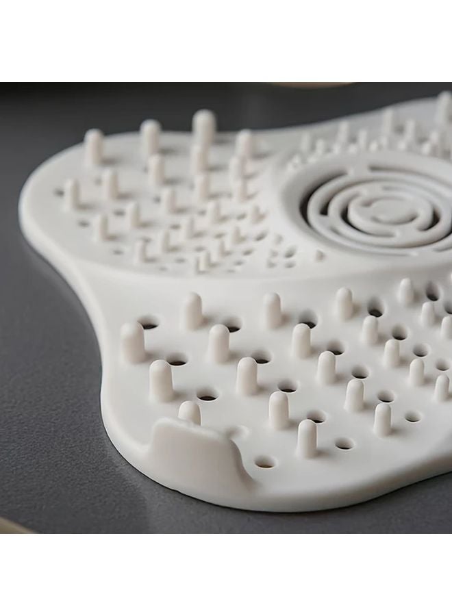 Upgraded Reusable Drain Filter Easy Installation And Cleaning White - Image 1