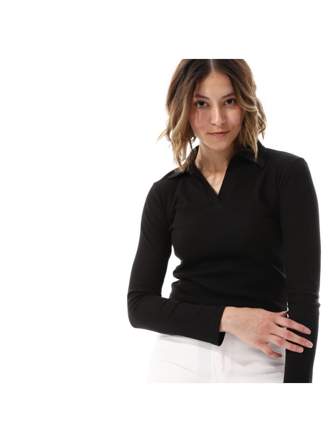 Coctail 2596-basic top-black - Image 4