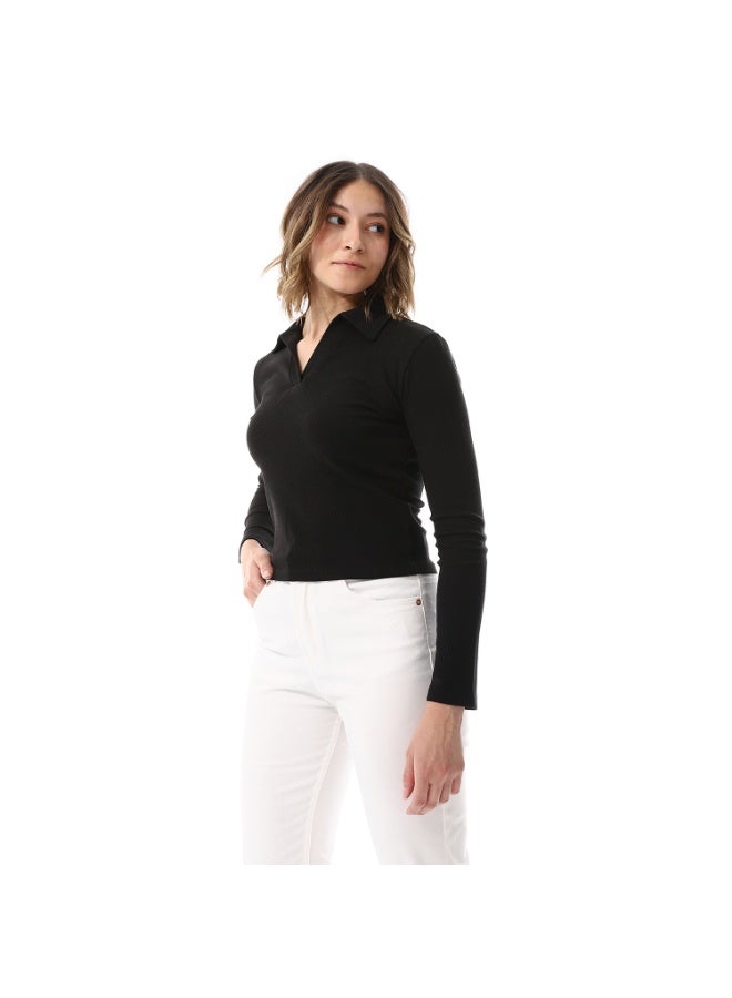 Coctail 2596-basic top-black - Image 2