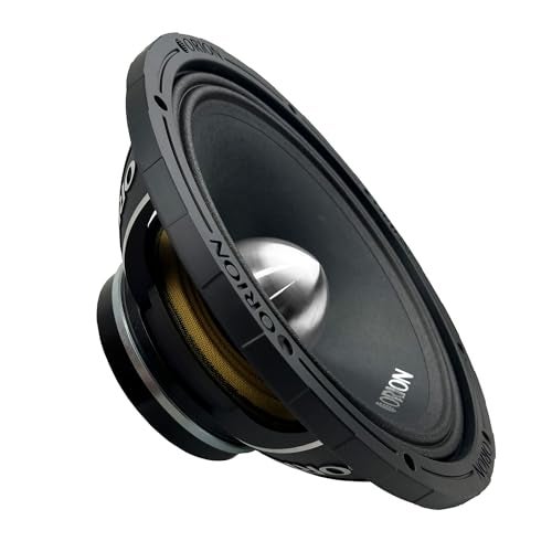 ORION HCCA104N 10” Neodymium Magnet Mid-Range Bullet Loudspeaker, 2200W Max Power, 550W RMS, 4 Ohm, 3” Voice Coil - Pro Car Audio Stereo, Cast Basket Midrange Speaker (Single) - Image 1