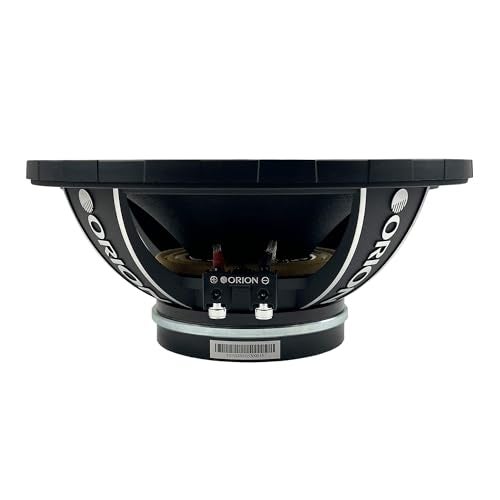 ORION HCCA104N 10” Neodymium Magnet Mid-Range Bullet Loudspeaker, 2200W Max Power, 550W RMS, 4 Ohm, 3” Voice Coil - Pro Car Audio Stereo, Cast Basket Midrange Speaker (Single) - Image 4