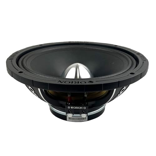 ORION HCCA104N 10” Neodymium Magnet Mid-Range Bullet Loudspeaker, 2200W Max Power, 550W RMS, 4 Ohm, 3” Voice Coil - Pro Car Audio Stereo, Cast Basket Midrange Speaker (Single) - Image 3