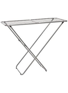 Generic Cloth Dryer, Rust Proof, Iron Wire & Frame, RF10877 Metal Drying Rack Multifunctional Air Dryer Ideal for Indoor/Outdoor Easy Store & Folding Clothes Dryer, Grey  - Image 5