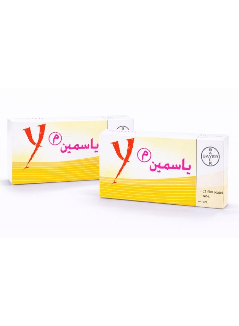 Pack Of 2 Yasmin Tablet 21 pcs