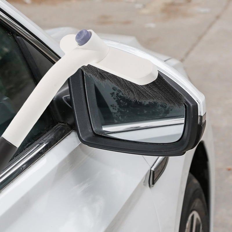 Healeved Extendable Car Snow Scraper and Brush 2-in-1 Aluminum Ice Scraper Windshield Snow Removal Tool for SUV Truck Winter Auto Cleaning - Image 5