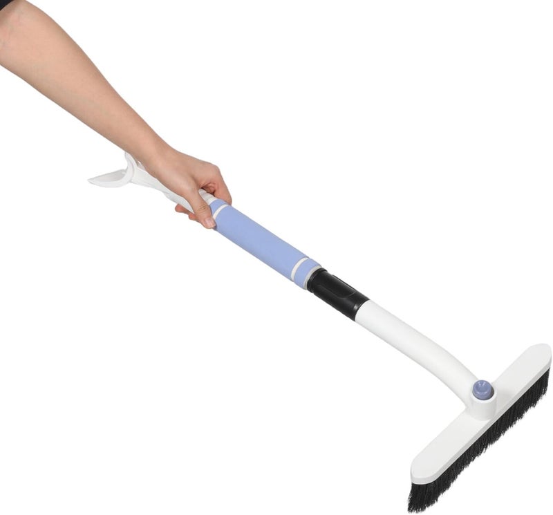 Healeved Extendable Car Snow Scraper and Brush 2-in-1 Aluminum Ice Scraper Windshield Snow Removal Tool for SUV Truck Winter Auto Cleaning - Image 3