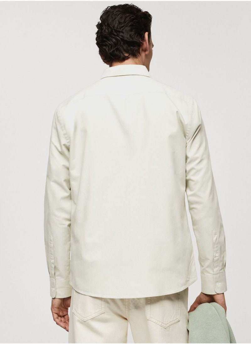Mango Man - Essential Regular Fit Shirt - Image 1