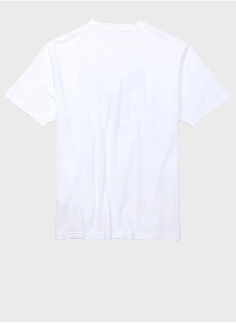 American Eagle Graphic Crew Neck T-Shirt