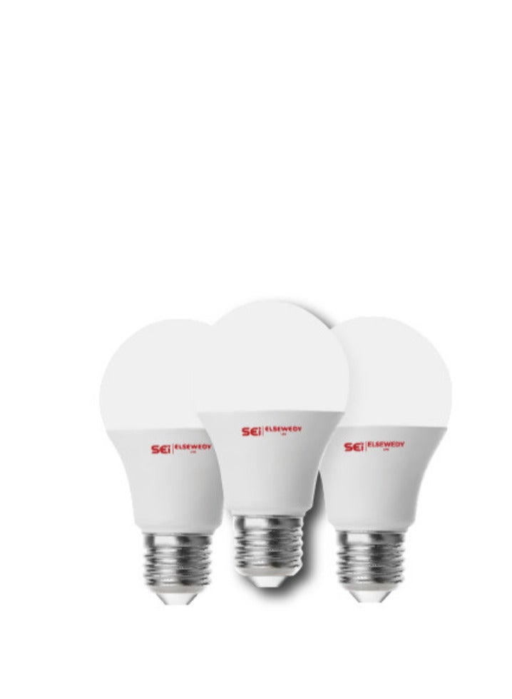 السويدى لمبة ليد مجموعة مكونة من 3 لمبات بقوة 9 وات من السويدى - Image 3