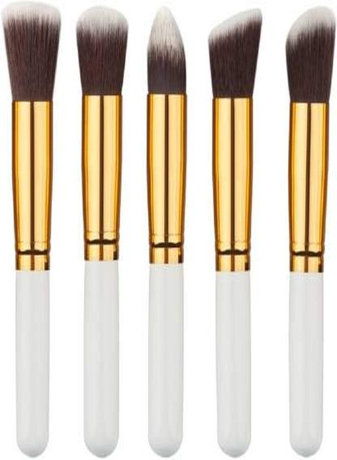 lele? makeup brush white set of 10 - Image 4