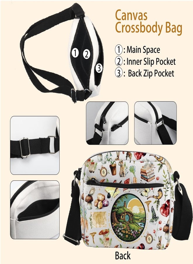 WCGXKO Fantasy Bookish Fandom Crossbody Bag L Ring Gift Literature Gift for Movie Fans (Movie Cro-s) - Image 3