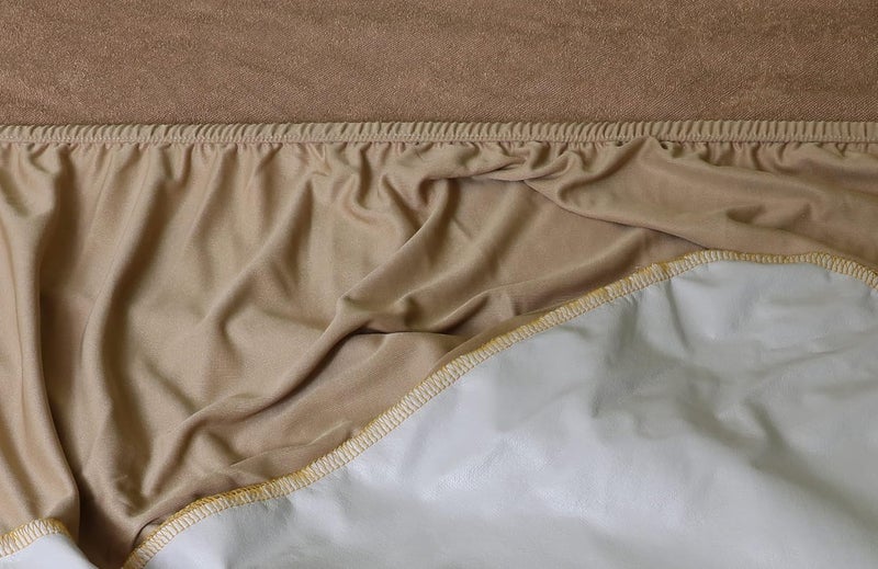 Tender sleep Water Proof Fitted Mattress Protector Beige 78 x 72 x 10 King - Image 5