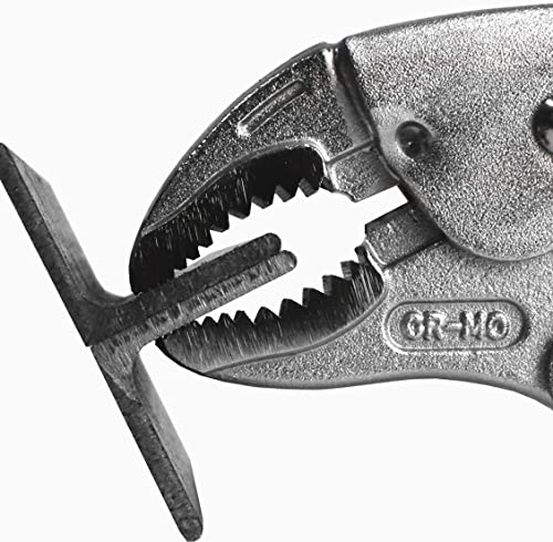 Engineer Screw Removal Locking Pliers Easy Screw removal, simply grip the screw head & twist it out! anti-slip elastomer comfort grips easy release handles (allows one-handed operation) (PZ-65) - Image 5