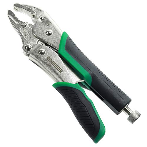 Engineer Screw Removal Locking Pliers Easy Screw removal, simply grip the screw head & twist it out! anti-slip elastomer comfort grips easy release handles (allows one-handed operation) (PZ-65) - Image 1
