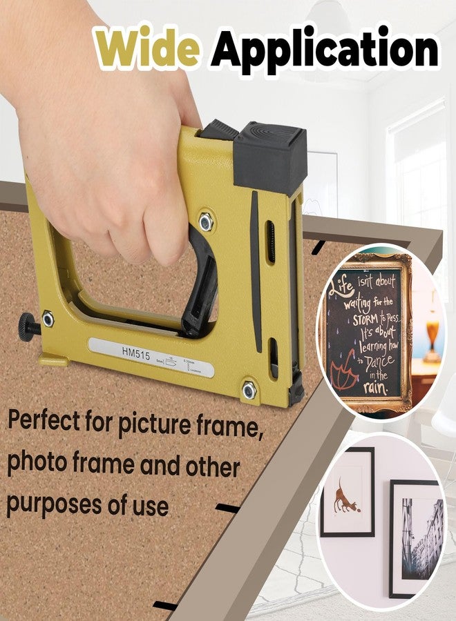 Anrain Point Driver for Picture Framing with 2000 Points, Portable Point Driver for Joiner DIY 2000 Points，Picture Framing Tool with Flexible Point Nails, for Flexible and Rigid Framers - Image 2
