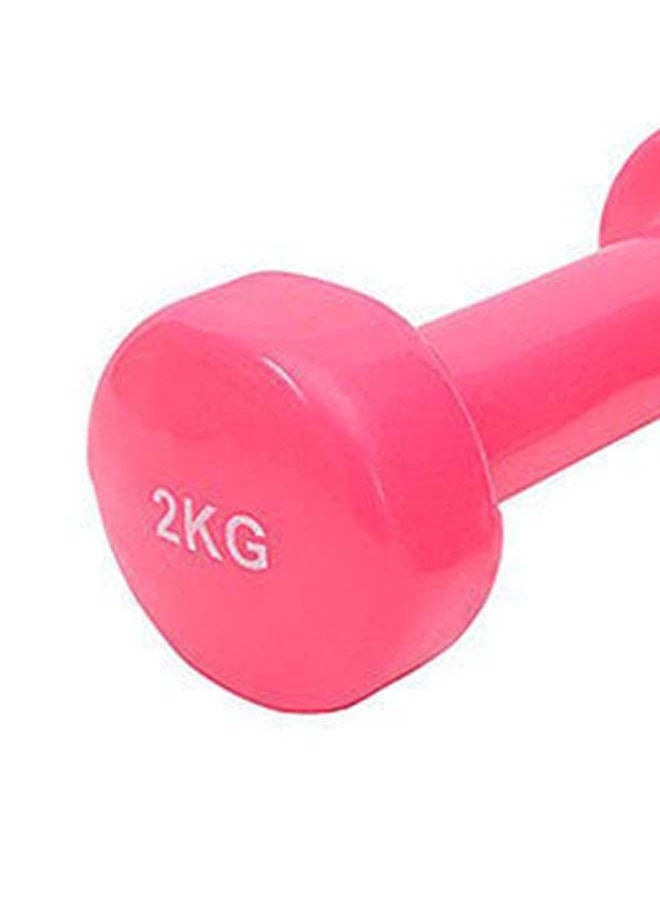 أراليفي - طقم دمبل كلاسيكي مكون من قطعتين 2×2 كجم 4 كجم - Image 1