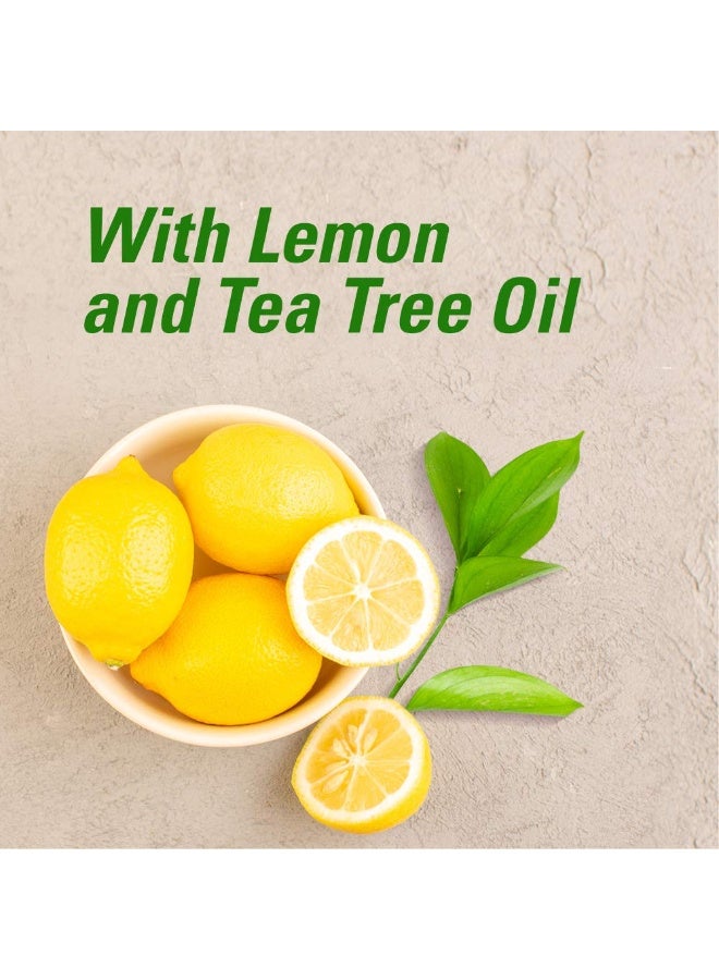 ليريل غسول الجسم بالليمون وشجرة الشاي من ليريل، 250 مل، جل استحمام سائل منعش للاستحمام للرجال والنساء، منعش ومتجدد مع غسول الجسم ليريل - Image 2