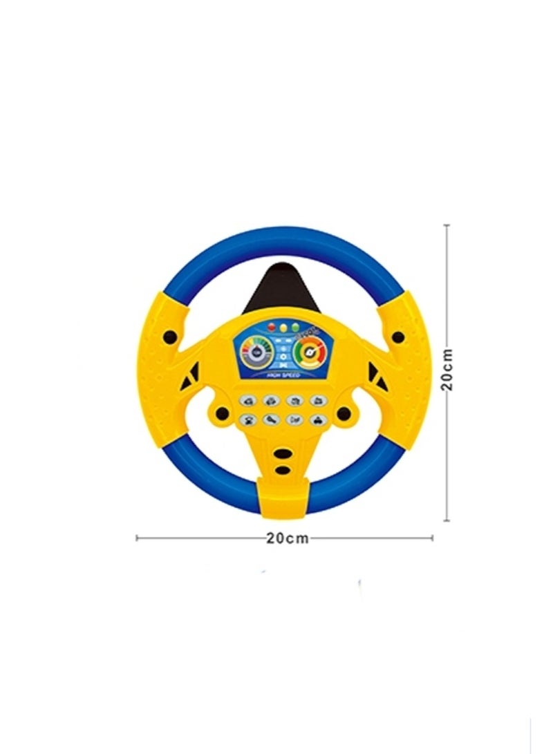 Rotating Steering Wheel Toy With Music 0181  - Image 3