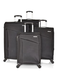 Track Travel bags set of 4 pieces from Track, Fabric 32/28/24/20 inch 4 wheels Black  - Image 1