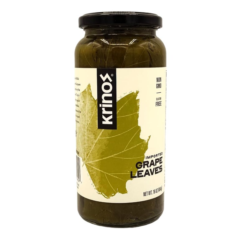 Krinos Grape Leaves in a Jar  Gourmet Leaves Premium Quality 16 Ounces 454 grams - Image 3