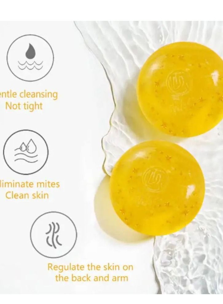 DR. RASHEL 24k Gold Radiance And Anti Aging Soap 100 grams - Image 4