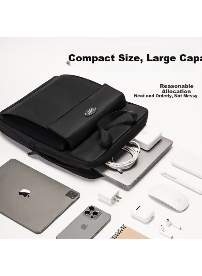 Right Away Laptop Bag, 16-inch Handheld Slim Notebook Bag, For Huawei, Apple, Lenovo Legion, Xiaomi, With Shock-absorbing Inner Pocket - Image 3