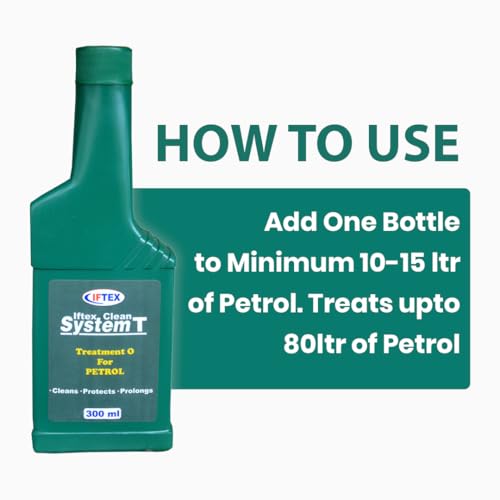 Iftex Treatment O for Petrol/Petrol Fuel System and Injector Cleaner 300 ml/Petrol Fuel Saver 300 ml - Image 5
